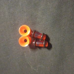 4G 5mm acrylic tapper/silicone tunnels